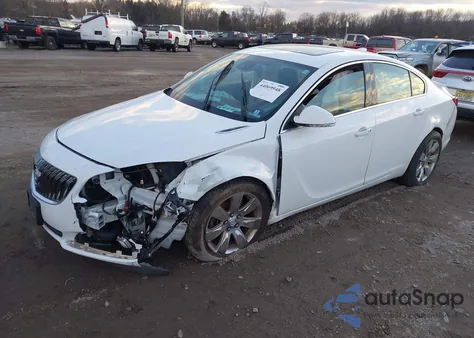 2017 Buick Regal Turbo Premium Ii из США, поврежденный, VIN 2G4GR5GXXH9136928